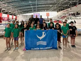 Aliağalı yüzücülerden Samsun’da önemli başarı
