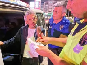 Alkol alıp direksiyona geçti, kaza yapıp gözaltına alınınca, "Hayvan mıyım?" dedi
