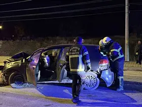 Alkollü sürücü ortalığı savaş alanına çevirdi: 2 yaralı
