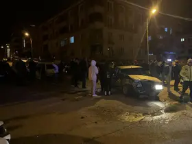 Alkollü sürücünün kaza yapmasıyla 5 kişi yaralandı