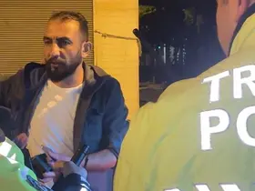 Alkollü yakalanan sürücü, ekiplere ‘abartmayın’ diyerek çıkıştı
