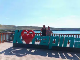 Alman turistler Karapınar’a hayran kaldı
