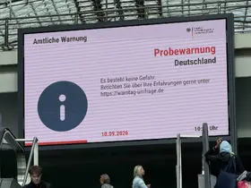 Almanya’da siren sesleri yükseldi
