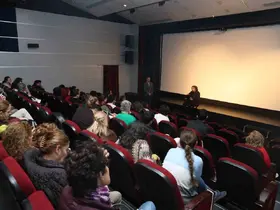 Altın Portakallı yönetmen Seyfettin Tokmak Nilüferlilerle buluştu
