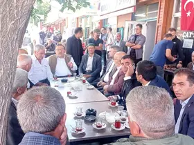 Altınok, Tekman’da temaslarda bulundu
