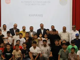 Altınözü’nde Mevlid-i Nebi programı düzenlendi
