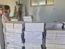 Altıntaş’ta öğrencilerin kitapları hazır, dağıtım süreci başladı
