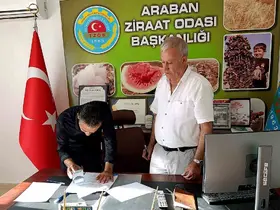 Altun’dan Arabanlı çiftçilere ÇKS başvuruları yetki devri açıklaması
