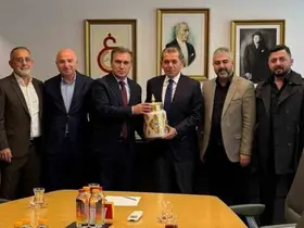 Alucra Kalkınma ve Eğitim Vakfı’ndan, Dursun Özbek’e ziyaret
