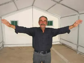 Amasya’da 100 çobana güneş panelli çadır

