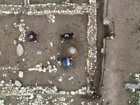 Amasya’da 2 bin 600 yıllık tandır keşfedildi
