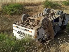 Amasya’da tarım işçilerini taşıyan midibüs devrildi: 16 yaralı
