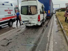 Amasya’da zincirleme kaza: 11 yaralı
