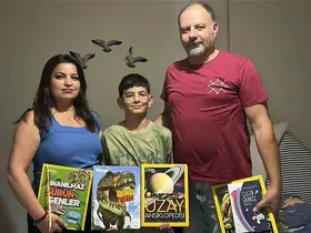 Amerikan üniversitesinden eğitim daveti alan küçük dahi Ümit’in sırrı kitap okumak

