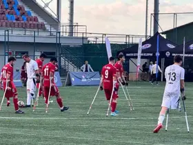 Ampute Futbol Milli Takımı, İngiltere’yi 5-1 mağlup etti
