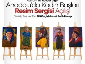 Anadolu’nun kadın hafızası Menteşe’de tuvale yansıyor
