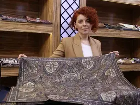 Anadolu’nun sembolleri eşarplarda dile geliyor
