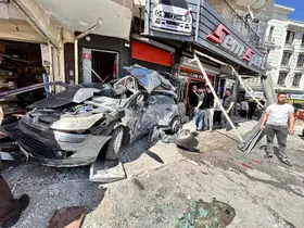 Ankara’da EGO otobüsü iş yerine girdi: 7 yaralı
