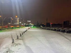 Ankara’da kar yağışı etkili oldu
