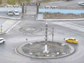 Ankara’da trafiği kapatıp drift atan trafik magandaları kamerada
