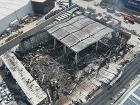 Ankara’daki fabrika yangınının neden olduğu hasar gün aydınlanınca ortaya çıktı
