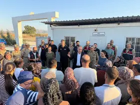 Antakya’da Cansuyu konteyner kentte tahliye süreci vatandaşlara anlatıldı
