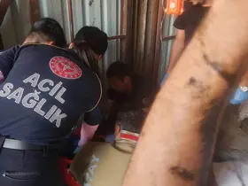 Antakya’da yük asansörü düştü: 1 yaralı
