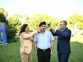 Antalya İl Jandarma Komutanlığında rütbe terfi töreni
