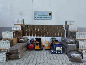 Antalya’da 1 milyon doldurulmuş makaron ele geçirildi
