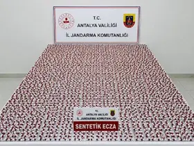 Antalya’da 15 bin 184 uyuşturucu hap ele geçirildi
