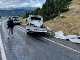 Antalya’da iki ayrı trafik kazasında 2 kişi yaralandı
