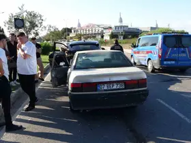 Antalya’da otomobiller çarpıştı: 1 yaralı
