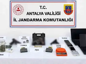 Antalya’da uyuşturucu operasyonu
