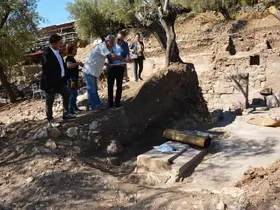 Antandros kazıları hakkında bilgi aldı
