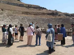 Antik Tiyatro’yu kara kalem çalıştılar
