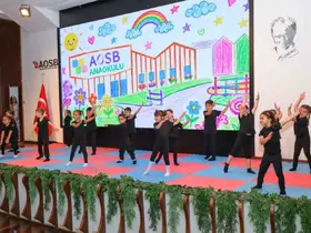 AOSB Anaokulu’nda ilk mezuniyet heyecanı
