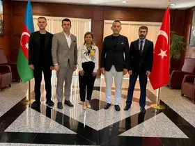 AOSB Heyeti Bakü’de
