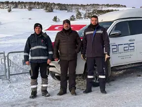 Aras EDAŞ, "Sarıkamış harekâtı" töreninde sahadaydı
