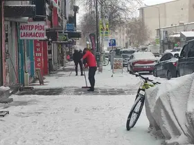 Ardahan yeniden beyaza büründü

