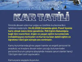 Ardahan’da eğitime kar engeli
