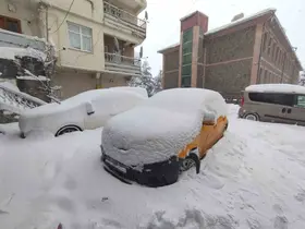Ardahan’da hafta sonu eğitimlerine kar engeli
