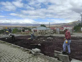 Ardahan’da yol yapım çalışmaları sürüyor
