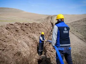 Arguvan Gümüşlü’ye bin 500 metrelik içme suyu hattı
