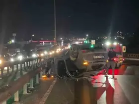 Arnavutköy’de zincirleme kaza: 1 yaralı
