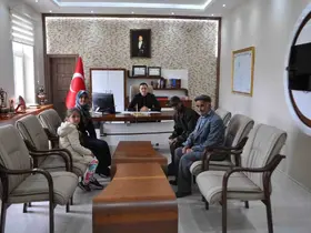 Arpaçay’da askerlik hayali temsili yemin töreniyle gerçeğe dönüştü
