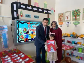 Arpaçay’da öğrencilerin karne heyecanı
