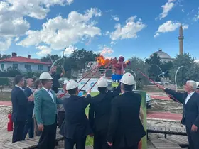 Arpalı’da doğal gaz sevinci
