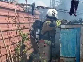 Arsuz’d baraka iş yerinden alevler yükseldi
