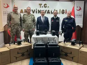 Artvin’de sınır hattında termal dron dönemi
