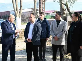 Aşağı Koçaklar Mezarlığı güvenli hale getirildi
